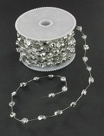 Item.nr: 005163 - IJZERDRAAD PARELKETTING (2st.)