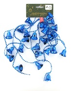 Item.nr: 030231 - KERSTKLOK PARELKETTING (24st.)