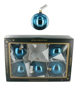Item.nr: 111644 - KERSTBALLEN IN DOOS 80 MM (6st.)