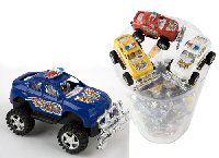 Art.nr: 142346 - AUTO MET FRICTIE MOTOR IN BLISTER BOX (36st.)