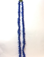 Item.nr: 302538 - LAMETTA SLINGERS BLAUW 2 METER (12st.)