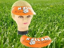 Art.nr: 440402 - ORANJE KLEPPEN &nbsp;WE ARE THE CHAMPION&nbsp; (96st.)