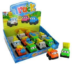 Art.nr: 410259 - FRICTIE TRUCKS IN DISPLAY (12st.)