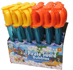 Art.nr: 410273 - PIRATEN BELLENBLAAS ZWAARD MET LICHT (24st.)