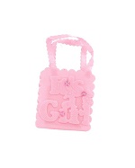 Art.nr: 410343B - GEBOORTE GESCHENKTASJE MET BLING STENEN (12st.)