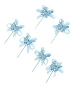 Art.nr: 410344A - WANDELWAGEN OP STOKJE KLEIN - BABY BLAUW (12st.)