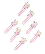 Art.nr: 410348B - KLEINE BABY BOEKENLEGGER - ROZE (12st.)