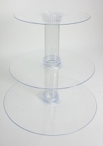 Art.nr: 410353 - TAART STANDAARD - 3 LAAGS