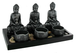Art.nr: 410387 - BUDDHA'S MET WAXINELICHTJES
