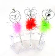 Art.nr: 410473 - TOVERSTAF PEN MET PLUCHE (12st.)