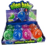 Art.nr: 410499 - UFO SLIJM MET ALIEN (12st.)
