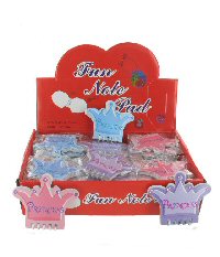 Art.nr: 410508 - PRINSESSEN NOTITIEBOEK IN DISPLAY (48st.)