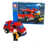 Art.nr: 410512 - BRICKS BRANDWEER BOUWSTENEN (6st.)