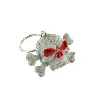 Art.nr: 410520 - DOODSHOOFD SLEUTELHANGER (100st.)