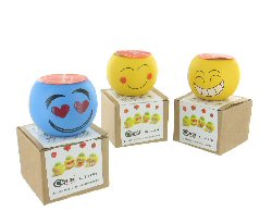 Art.nr: 410601 - SMILEY GRASHOOFDEN (12st.)