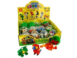 Art.nr: 410606 - BRICKS BOUWSTENEN IN VERRASSINGSBOL (12st.)
