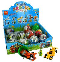 Art.nr: 410607 - BRICKS BOUWSTENEN IN VERRASSINGSBOL (12st.)