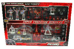 Art.nr: 410610 - FORMULE 1 VICTORY RACING SPEELSET