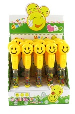 Art.nr: 410613 - LICHTGEVENDE SMILEY PEN (20st.)