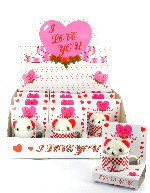 Art.nr: 41084 - I LOVE YOU BEKERS (12st)