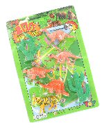 Art.nr: 41856 - DIERENTUIN SET OP KAART (12st.)