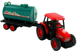 Art.nr: 42830 - GROTE TREKKER MET KAR - MODEL 2 (2st.)