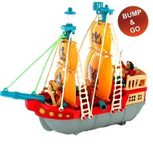 Art.nr: 42902 - BUMP & GO PIRATEN SCHIP