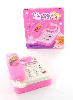 Art.nr: 43845 - KINDER TELEFOON MET MUZIEK (6st.)