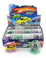 Art.nr: 43861 - SPORT WAGENS IN VERRASSINGSBOL (12st.)