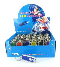 Art.nr: 43924 - SLEUTELHANGER MET VERLICHTING (60st.)
