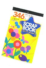Art.nr: 44152 - STICKER BOEKJES MODEK: SCRAP BOOK (12st.)