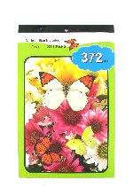 Art.nr: 44157 - STICKER BOEKJES MODEL: VLINDERS (12st.)