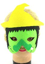 Art.nr: 44765 - MASKERS VAN FOAM HEKS (12st.)
