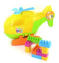 Art.nr: 44839 - GROTE HELIKOPTER VOL MET BOUWSTENEN