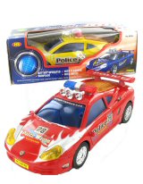 Art.nr: 44956 - GROTE BUMP & GO POLITIE AUTO