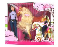 Art.nr: 44984 - GROTE PAARDEN SET MET POP