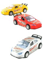 Art.nr: 45444 - 3 GROTE FRICTIE AUTO'S IN TASJE (2st.)
