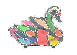 Art.nr: 45647 - WATER VERF SET - MODEL ZWAAN (12st.)