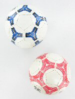 Art.nr: 45701 - LEREN MINI VOETBALLEN (6st.)