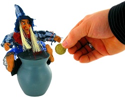 Art.nr: 45783 - HEKSEN SPAARPOT (12st.)
