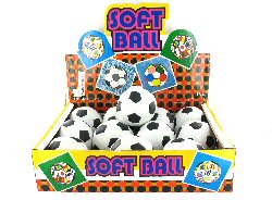 Art.nr: 45922 - VOETBAL MEDIUM IN DISPLAY (12st.)