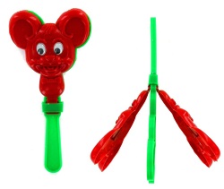 Art.nr: 46848 - KLAP HANDJES - MET OGEN & GEZICHT (12st.)