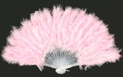 Art.nr: 46862 -   HAND WAAIER MET PLUCHE (12st.)