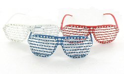 Art.nr: 46899 - SHUTTER SHADES BRIL MET BLING BLING (12st.).