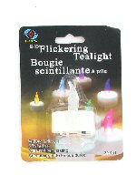 Art.nr: 46974 - ELEKTRISCHE LED KAARS (12st.)
