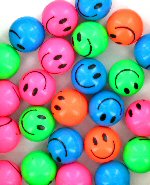 Art.nr: 47081 - STUITERBAL SMILLY - 4Cm. (50st.)