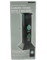 Item.nr: 485081 - BINNEN & BUITEN STANDAARD MET 2 STOPCONTACTEN