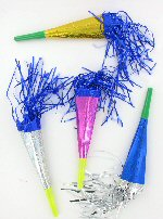 Art.nr: 48850 - FEEST TOETERS MET FRANJES (12st.)