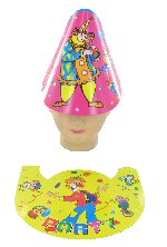 Art.nr: 48854 - GROTE PARTY FEESTHOEDJES (12st.)