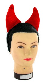 Art.nr: 49167 - PLUCHE DUIVELS DIADEEM (12st.)